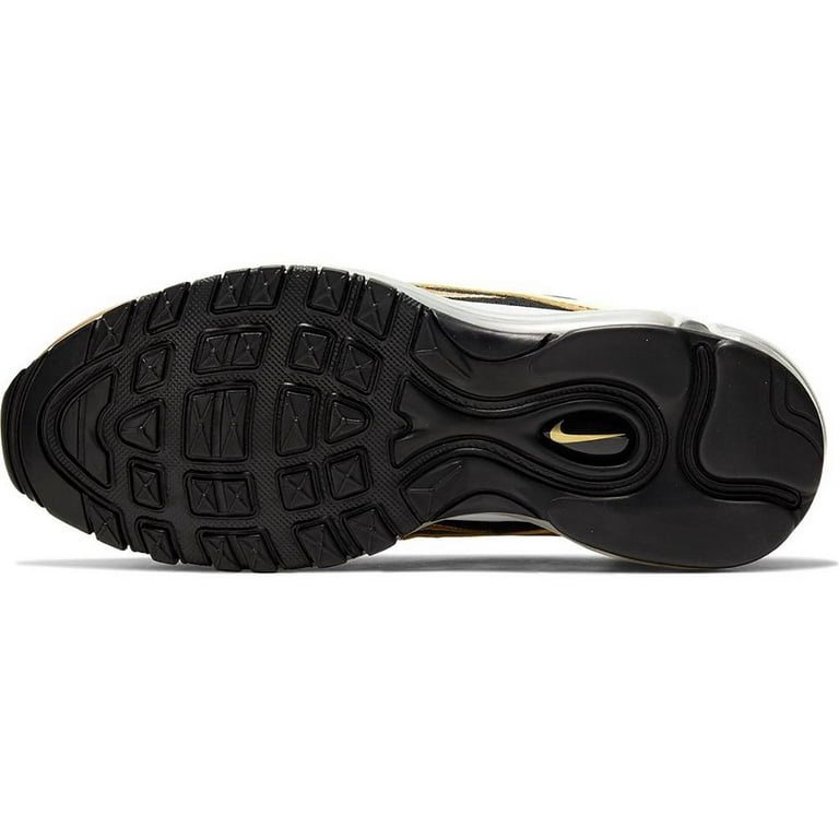Nike Kids Air Max 97 'Black Metallic Gold' Shoes, 921522-014
