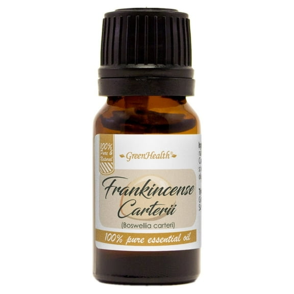 Frankincense Carterii Essential Oil - 10 ml - Amber Glass Bottle w/ Euro Dropper