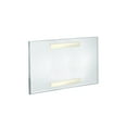 thumbnail image 3 of Azar 7" x 11" Horizontal Wall Mount Acrylic Sign Holder With Adhesive Tape Clear 10/Pack 122017, 3 of 5