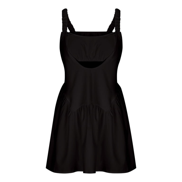 black chest cut out dress Chest Cut Out Dress