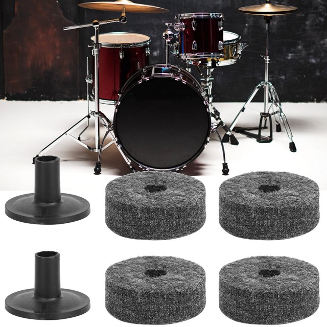 Almohadilla de fieltro para platillos, almohadilla de fieltro para tambor, almohadilla para platillos, funda para platillos, estética elegante