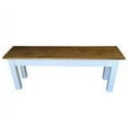 thumbnail image 2 of EARLY AMERICAN FARMHOUSE BENCH-54, 2 of 4