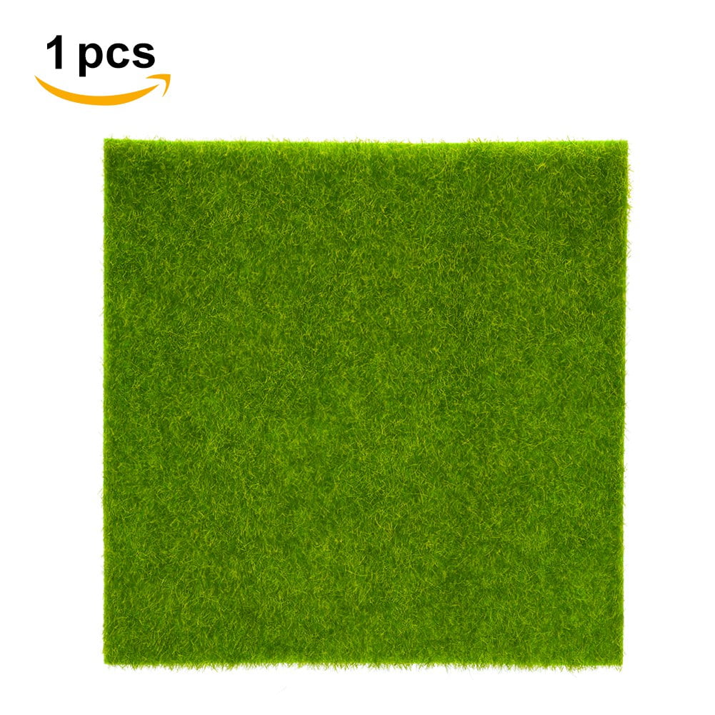 Black Grey 200x550 cm Grass Rug Synthetic Lawn Comfort 