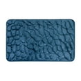 thumbnail image 1 of Vaidha Cobblestone- Embossed Bathroom Bath Mat Non-slip Carpets In Wash Basin Bathtub Side Floor Rug Shower Room Doormat Memory Foam Pad, 1 of 1