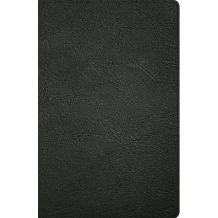 CSB Large Print Personal Size Reference Bible, Optimal Type, Digital Study Edition, Black Genuine Leather, (Hardcover)