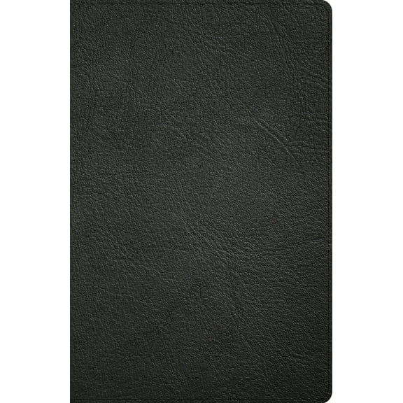 CSB Large Print Personal Size Reference Bible, Optimal Type, Digital Study Edition, Black Genuine Leather, (Hardcover)
