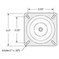 thumbnail image 3 of Attwood Stainless Seat Mount, 3 of 3