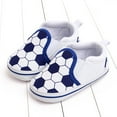 thumbnail image 2 of Siilsaa Kids Shoes Unisex Baby Shoes Slip On First Walking Shoes Toddler Casual Sneaker Crib Shoes Blue,6, 2 of 9