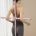 thumbnail image 3 of Posture Correcteur Rétractable Bâton de Yoga Outil d'Étirement Bâtons de Formation de Yoga pour la Posture Redresseur Bâtons de Correction de Bossage pour Adultes et Enfants, 3 of 11