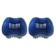 thumbnail image 2 of Ounissouiy caja de baño para dentadura contenedor de protección bucal soporte de diente artificial caja de dentición postiza multicolor ligera Azul 2piezas, 2 of 6