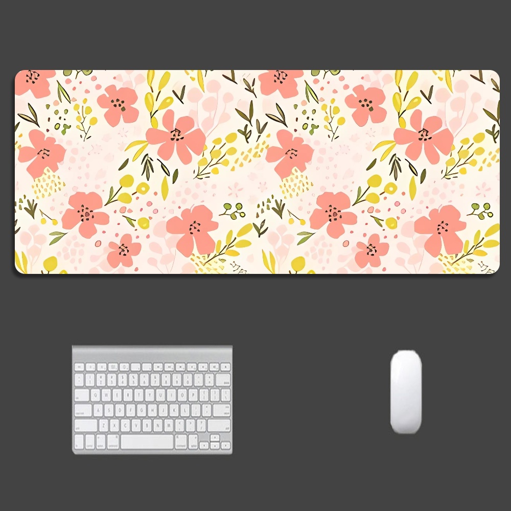 Large Gaming Mouse Pad Portable Rubber Base Office Desk Mat for Gaming