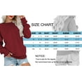 thumbnail image 6 of MOSHU Casual Womens Sweatshirts Crewneck Long Sleeve Tops Oversized Pullover Sweatshirt for Women, 6 of 10