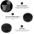 thumbnail image 3 of OUNONA 1 Set Creative Desk Lamp Basketball Shape Visual Night Light for Living Room, 3 of 8