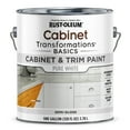 thumbnail image 2 of 2 Pack, Pure White, Rust-Oleum Cabinet Transformations Basics Semi-Gloss Cabinet and Trim Paint- Gallon, 2 of 3