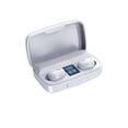 thumbnail image 1 of Seitruly Auricular IPX7 resistente al agua compatible con Bluetooth con estuche de carga para correr deportes reducción de ruido auriculares Cables de audio/vídeo Blanco, 1 of 6