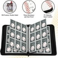 Homotte 9 Pocket Baseball Trading Card Binder, 900 Pockets TopLoading