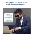 thumbnail image 3 of E13 Gafas Inteligentes Gafas InaláMbricas Bluetooth 5.0 con Auriculares Llamadas Manos MúSica FotografíA,Negro+Transparente D, 3 of 5