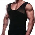 thumbnail image 1 of Men's Body Shaper Vest Chest Compression Shirt Abs Abdomen Slim Tank Top Undershirt, 1 of 7