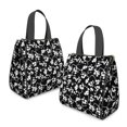 thumbnail image 2 of Pioneer Flower Floral Print Pattern Insulated Lunch Bag for Women & Adults,Large Portable Soft Cooler Lunch Bag,Thermal Food Storage Tote with Pearl Cotton,8.66L,8.75x5.75x9.5 Inch, 2 of 6