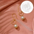 thumbnail image 3 of 400 Pcs Épingles à Tête Plate Épingles à Tête en Métal Perles Bijoux Boucles d'Oreilles, 3 of 8