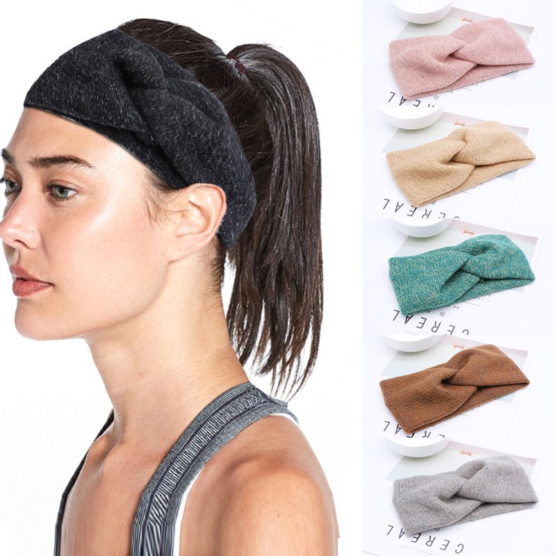 The Power Wear Women's Wide Elastic Stretchy Headband Hair Band for