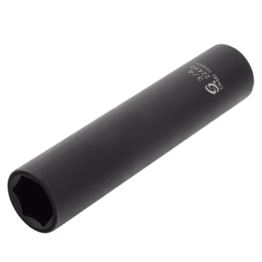 Sunex 224XD 1/2" Drive 6-Point Extra Deep Impact Socket 3/4"