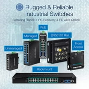 TRENDnet TI-G102i 10-Port Industrial Gigabit L2 Managed DIN-Rail Switch