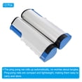 thumbnail image 3 of Uxcell Up to 2" Retractable Ping Pong Net Portable Table Tennis Net and Post with Storage Box, Blue Grey 2 Pack, 3 of 6