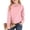 8# Pink, variant on Huankd Girls' Polo Shirts Long Sleeve School Uniform Soft Classic Collar Top Dark Blue 4-5Y