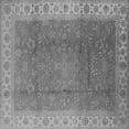 thumbnail image 1 of Ahgly Company Indoor Square Oriental Gray Traditional Area Rugs, 4' Square, 1 of 4