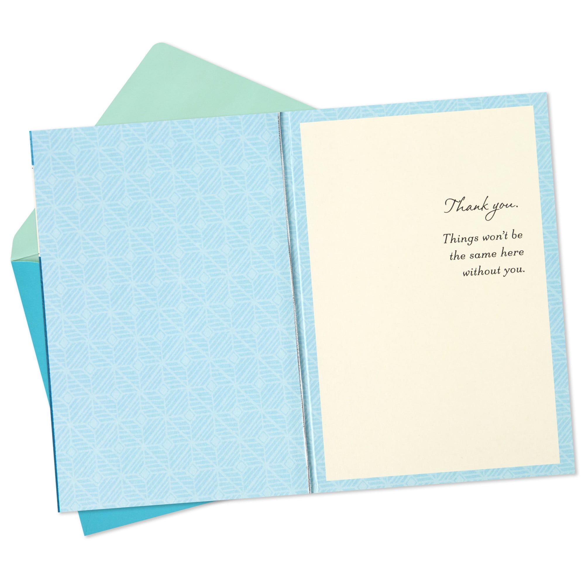 Hallmark Goodbye Card for Co-Worker (Thank You for Being So Fun to Work With)