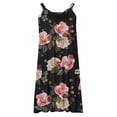thumbnail image 4 of Vestido de verano para mujer, estampado, sin mangas, con cuello, sexy, informal, fluido, para la playa OAVQHLG3B Store  lin121212, 4 of 4