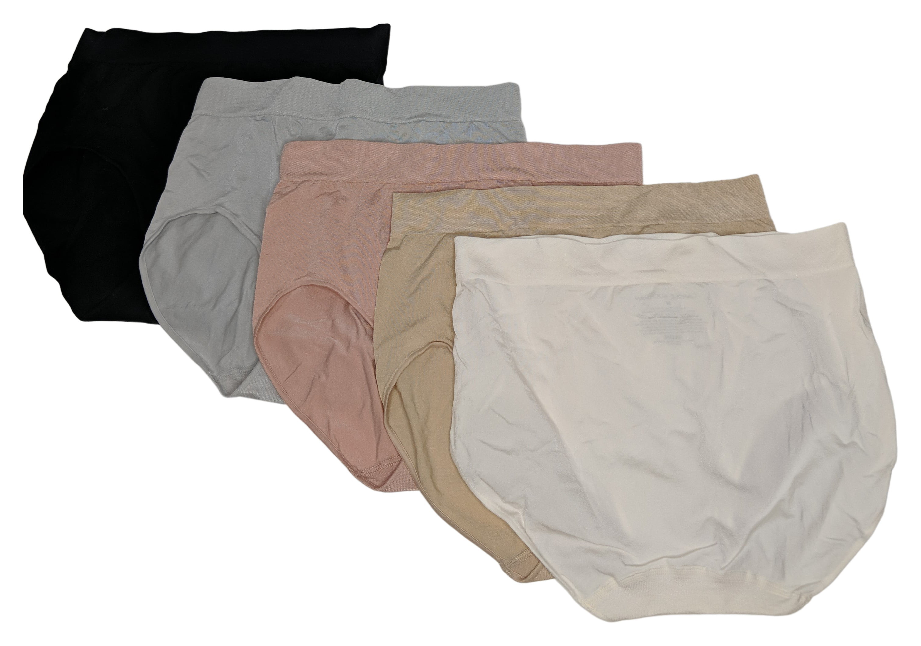 Carole Hochman Ladies' Seamless Brief, 5-Pack : : Clothing, Shoes  & Accessories