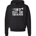 thumbnail image 2 of Inktastic Fear the Trumpets Music Adult Hoodie Sweatshirt, 2 of 4