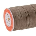 thumbnail image 4 of Rongfmy Fil Rond en Cuir 0,45 mm pour Couture et Éd, Fait Main, Bricolage, Cordon de Couture, Artisanat, Brun, 4 of 7