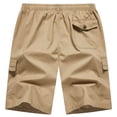 thumbnail image 5 of Cargo Shorts Men Joggers with Pocket Hiking Shorts Comfortable Summer Shorts Men, 5 of 9