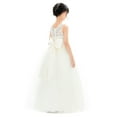 thumbnail image 2 of Ekidsbridal Illusion Lace Flower Girl Dresses for Father Daughter Dance Ballroom Recital Birthday Party Gown 331 10, 2 of 6