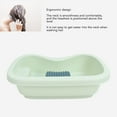 thumbnail image 3 of Bassin à Shampooing de Chevet avec Coussin de Tête et Tuyau Rétractable, Bassin de Lavage de Cheveux Portable pour Aînés Alités, 3 of 8