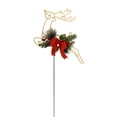 thumbnail image 2 of Solar Powered Reindeer Garden Stake Light, LED Lighted Santa Figurine, Outdoor Festive Pathway Decor for Yard Lawn Patio Christmas Home Decor, 2 of 4