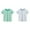 Light Blue 1PCS & Green 1PCS, variant on LUOGENLI Boys Shirts Size 10-12 Youth Toddler Kids Baby Boys Girls Striped Short Sleeve Crewneck T Shirts Tops Tee Clothes for Children Boys Shirts 5T Long Sleeve Boys Shirts Size 5 2 Pack 90