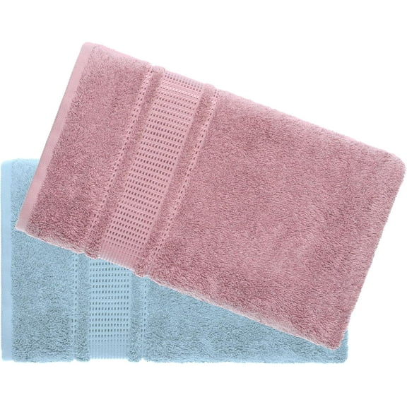 Cosovia Towels 2 Pack, 100% Cotton, Small Hand Towels for Body and Face, 12 x 18 in, Soft and Absorbent, Quick Dry