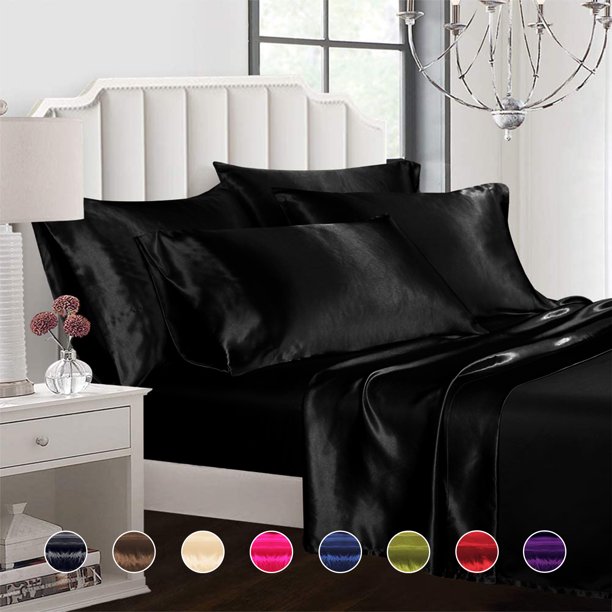 silk sheets queen deep pocket