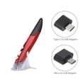 thumbnail image 5 of Aibecy 2.4GHz Wireless Optical Pen Mouse Adjustable 500/1000DPI Optical Presenter Flip Pen for PC Android Red, 5 of 7