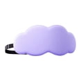 thumbnail image 1 of Máscara para dormir de seda helada, suave, bloqueador de luz, transpirable, opaca, cómoda Violeta, 1 of 8