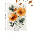 thumbnail image 3 of Qisvanset 12x16 Inch Farm Floral Canvas Wall Art, Watercolor Botanical Art Sage Green Nursery Home Decor, 3 of 8