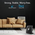 thumbnail image 5 of 673T Whole Room Air Circulator Fan with Pivoting Head, 3 Speed Settings, Adjustable Tilt, Manual Control, Signature Vortex Action, Deep Pitched Fan Blades, Powerful Airflow, Black, 5 of 6