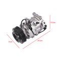 thumbnail image 6 of GELUOXI A/C Compressor with Clutch for Hyundai Tucson Kia Sportage Sport Utility 2019-2022 1Pc, 6 of 11