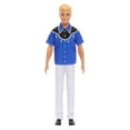 thumbnail image 6 of Barbie Fashionistas Ken Doll #226, Blonde Fashion Doll with Western Look, 65th Anniversary, 6 of 8