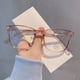 thumbnail image 1 of Gafas de miopía para hombre y mujer, lentes graduadas de color negro, acabado transparente, 1,0-1,5-2,0-2,5-3,0-6,0 To-, 1 of 4