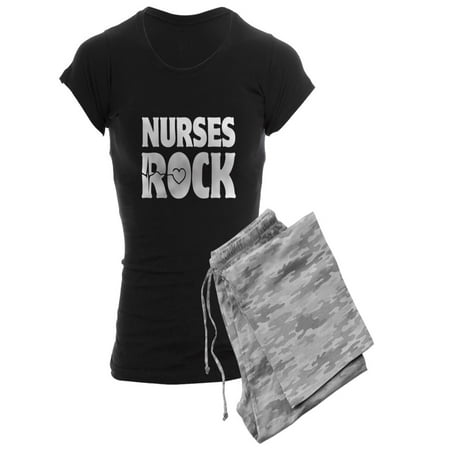 

CafePress - Nurses Rock - Women s Dark Pajamas